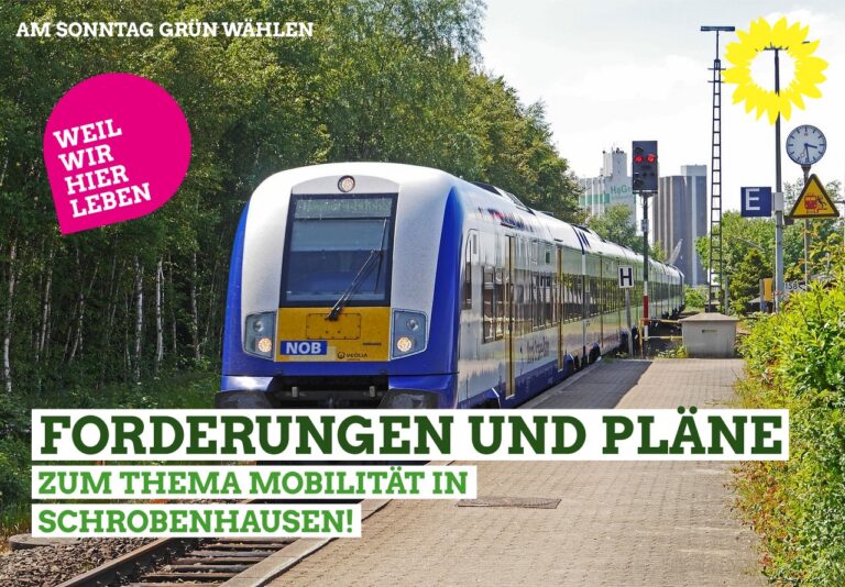 Unsere Forderungen und Pläne zum Thema Mobilität in Schrobenhausen