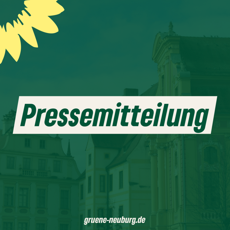 Pressemitteilung zur Neuburger Stadtratssitzung vom 18.06.2024