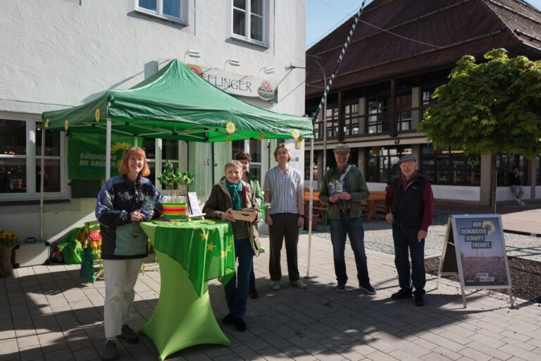 Europa-Wahlkampf in Neuburg und Schrobenhausen