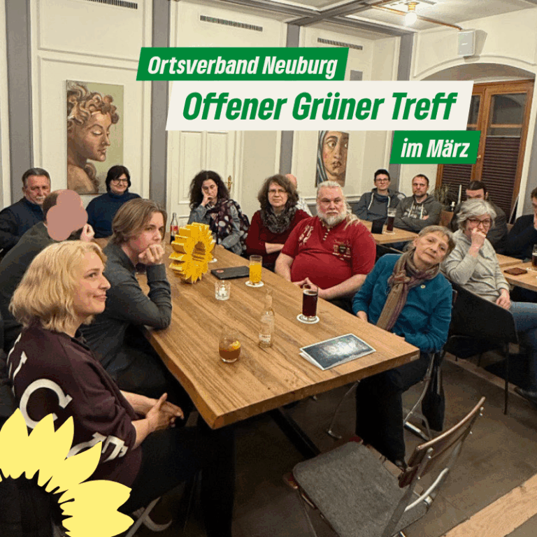 Offener Grüner Treff im März