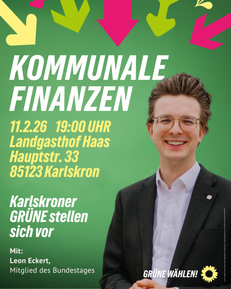 Kommunale Finanzen mit Leon Eckert MdB
