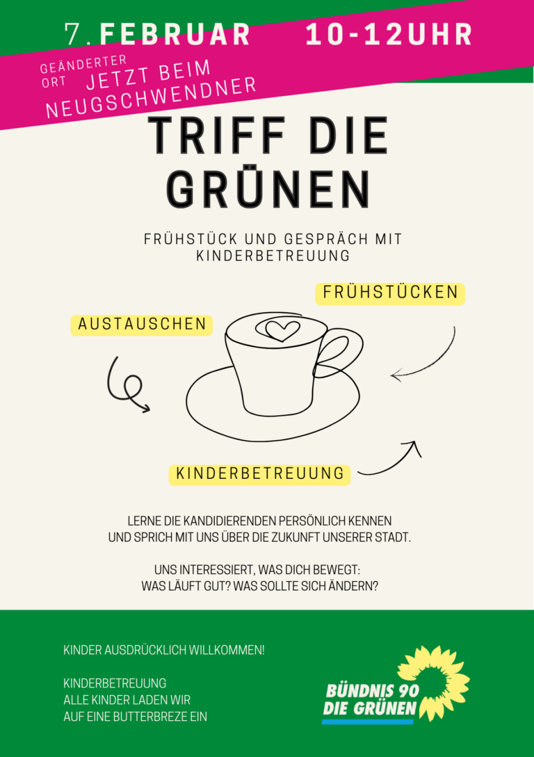 Triff die Grünen – Frühstück & Gespräch