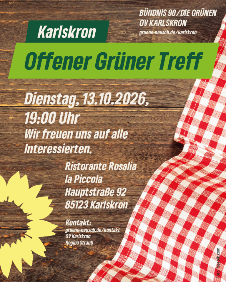 OV Karlskron: Offener Grüner Treff